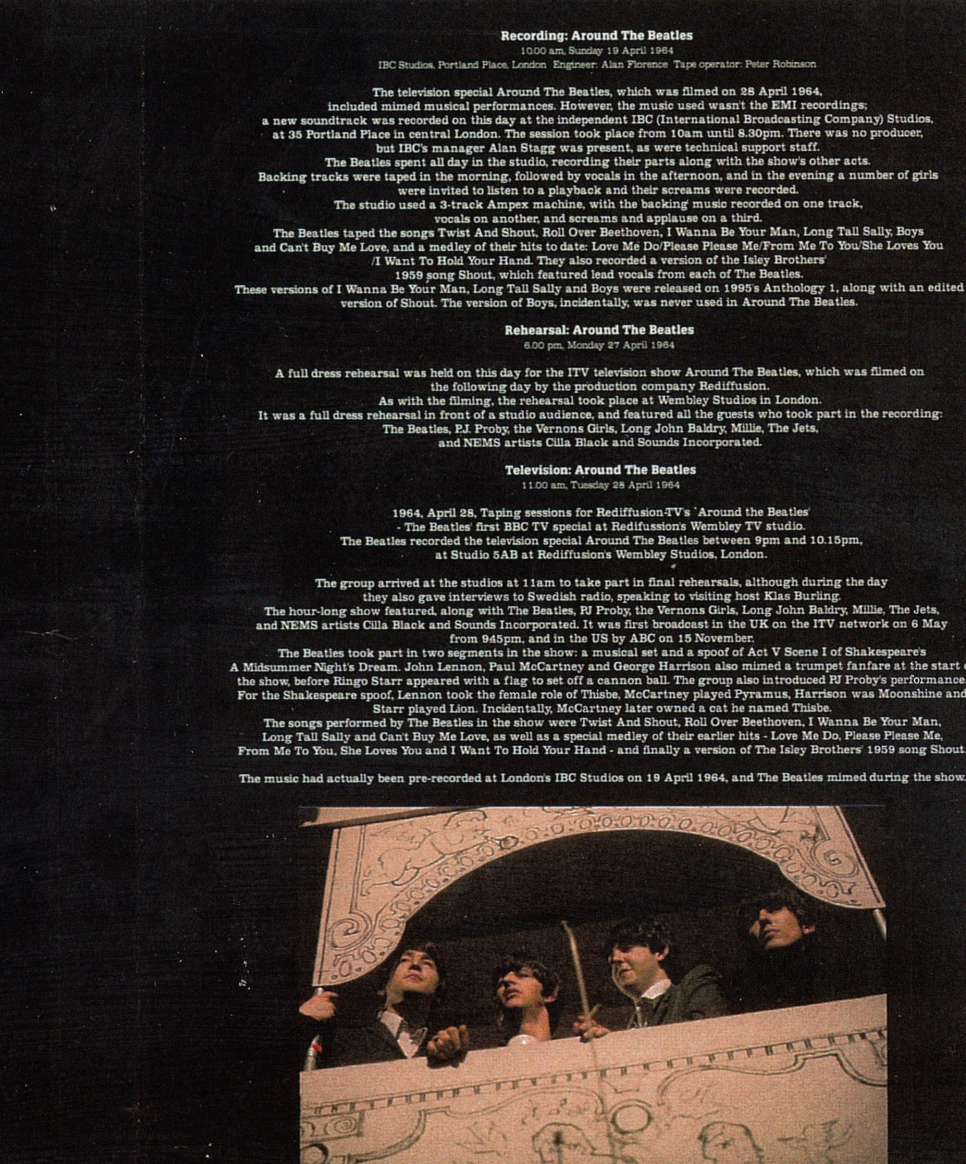 THE BEATLES - AROUND THE BEATLES (DVD)