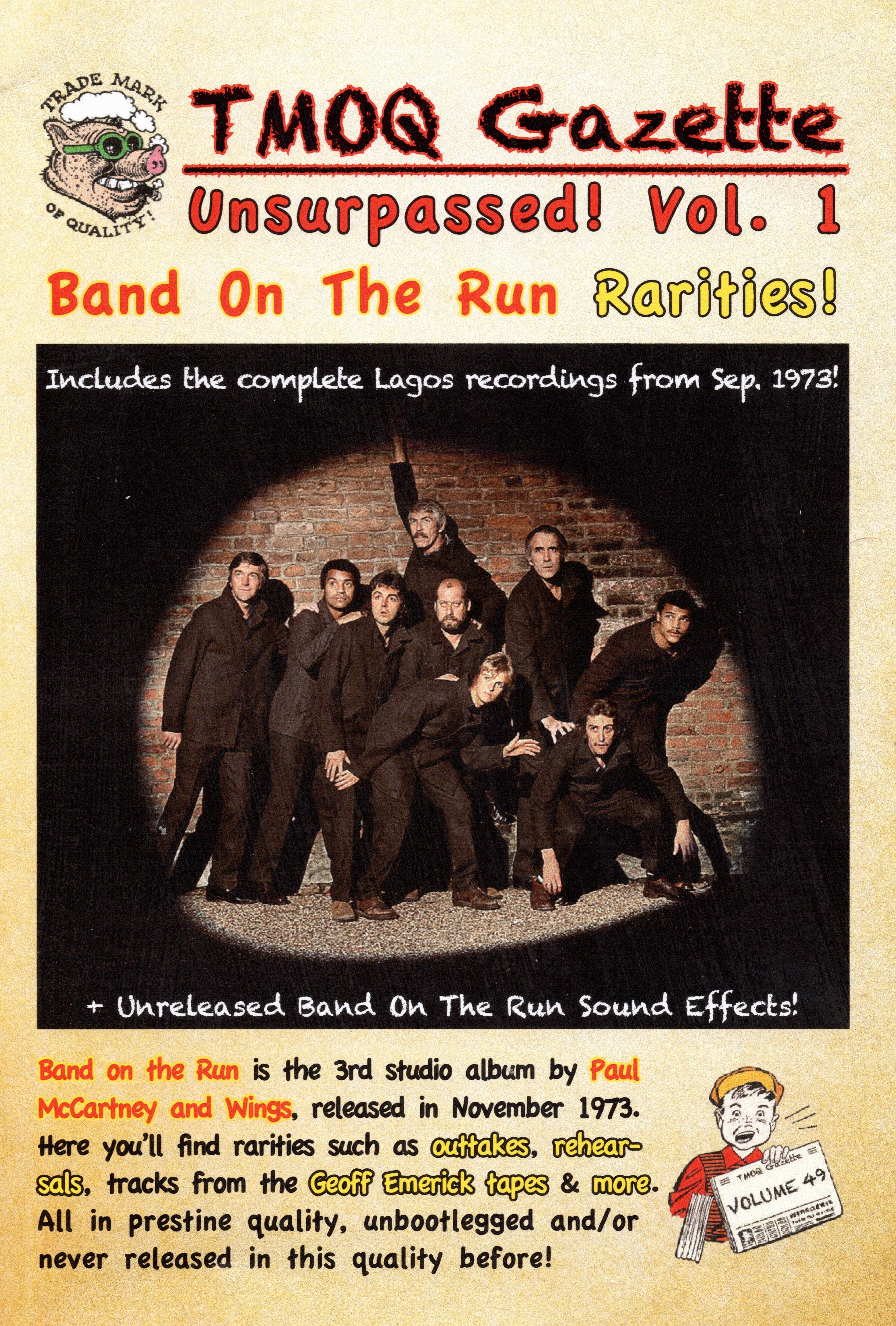 PAUL McCARTNEY & WINGS - BAND ON THE RUN (COMPLETE) 2 CD