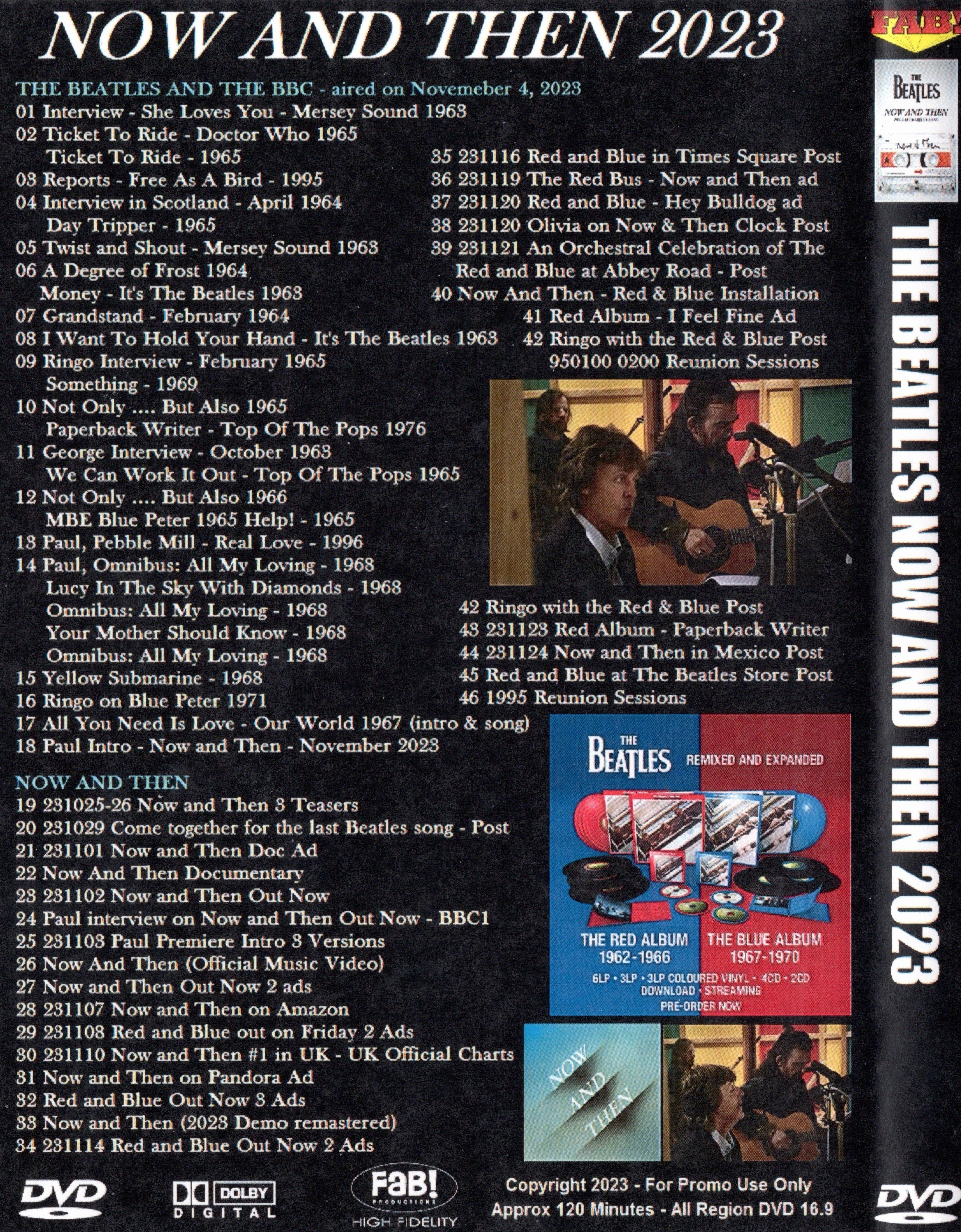 THE BEATLES - NOW & THEN (DVD)