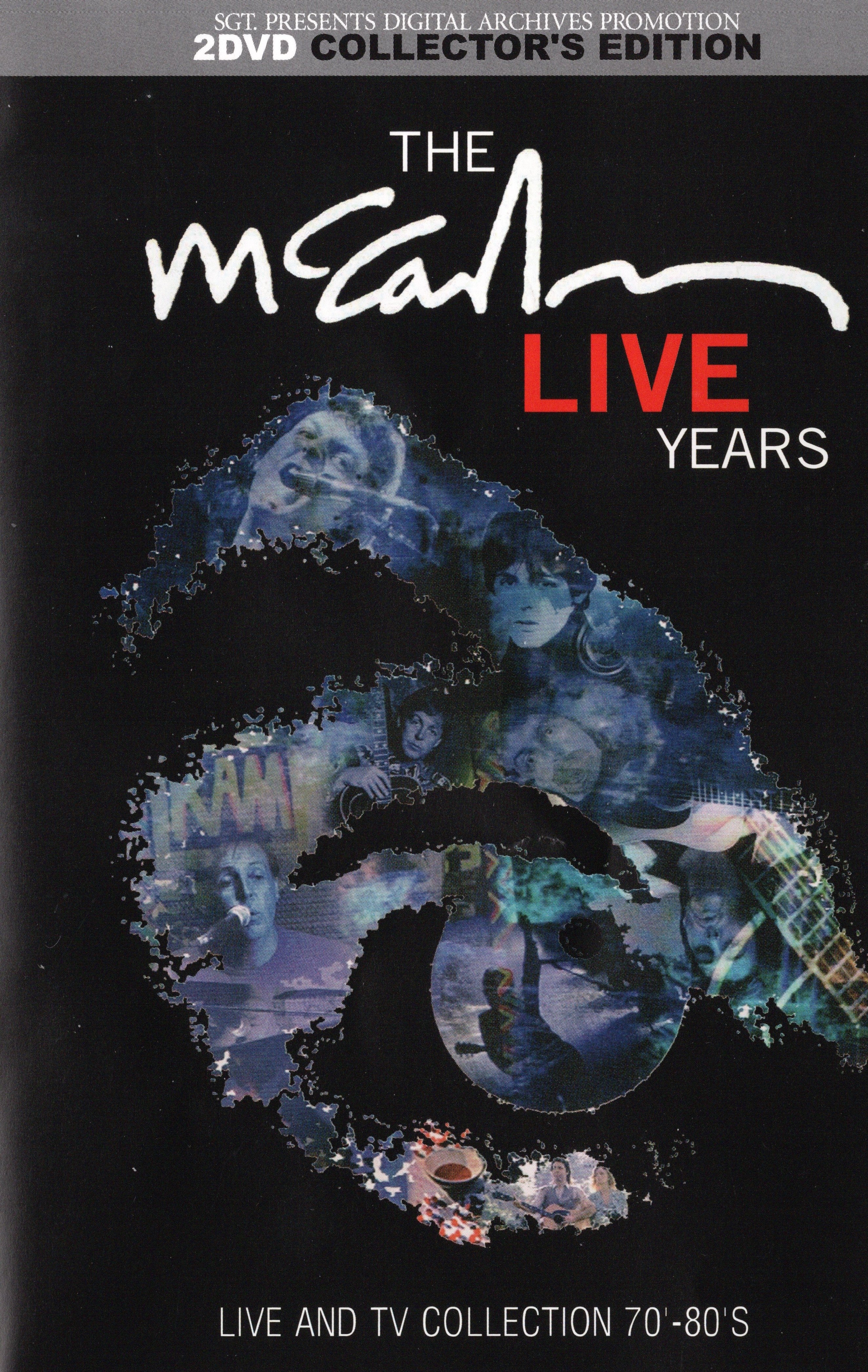 PAUL McCARTNEY - THE LIVE YEARS 1970-1980 (DVD)