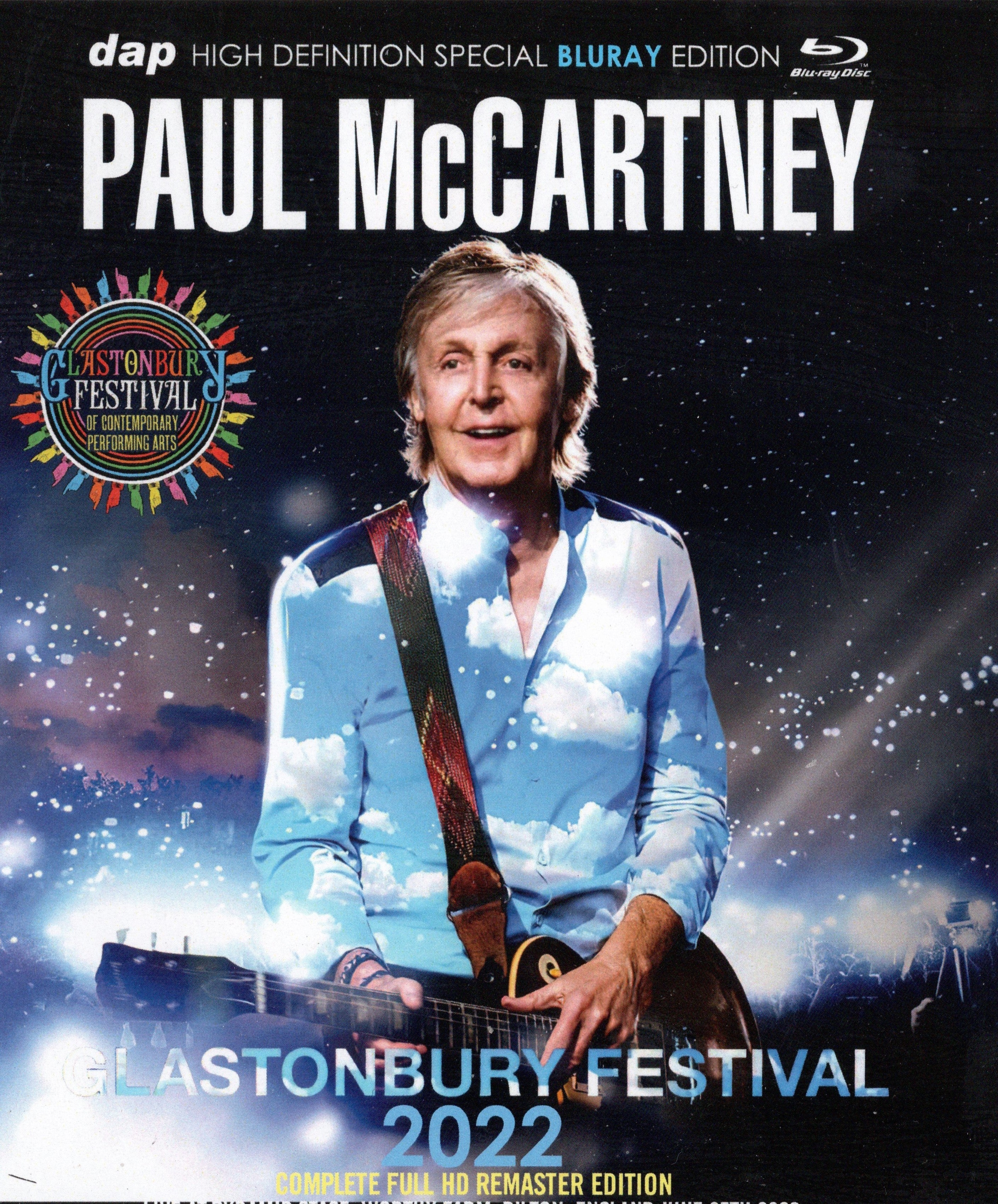 PAUL McCARTNEY - GLASTONBURY 2022 (BLURAY)