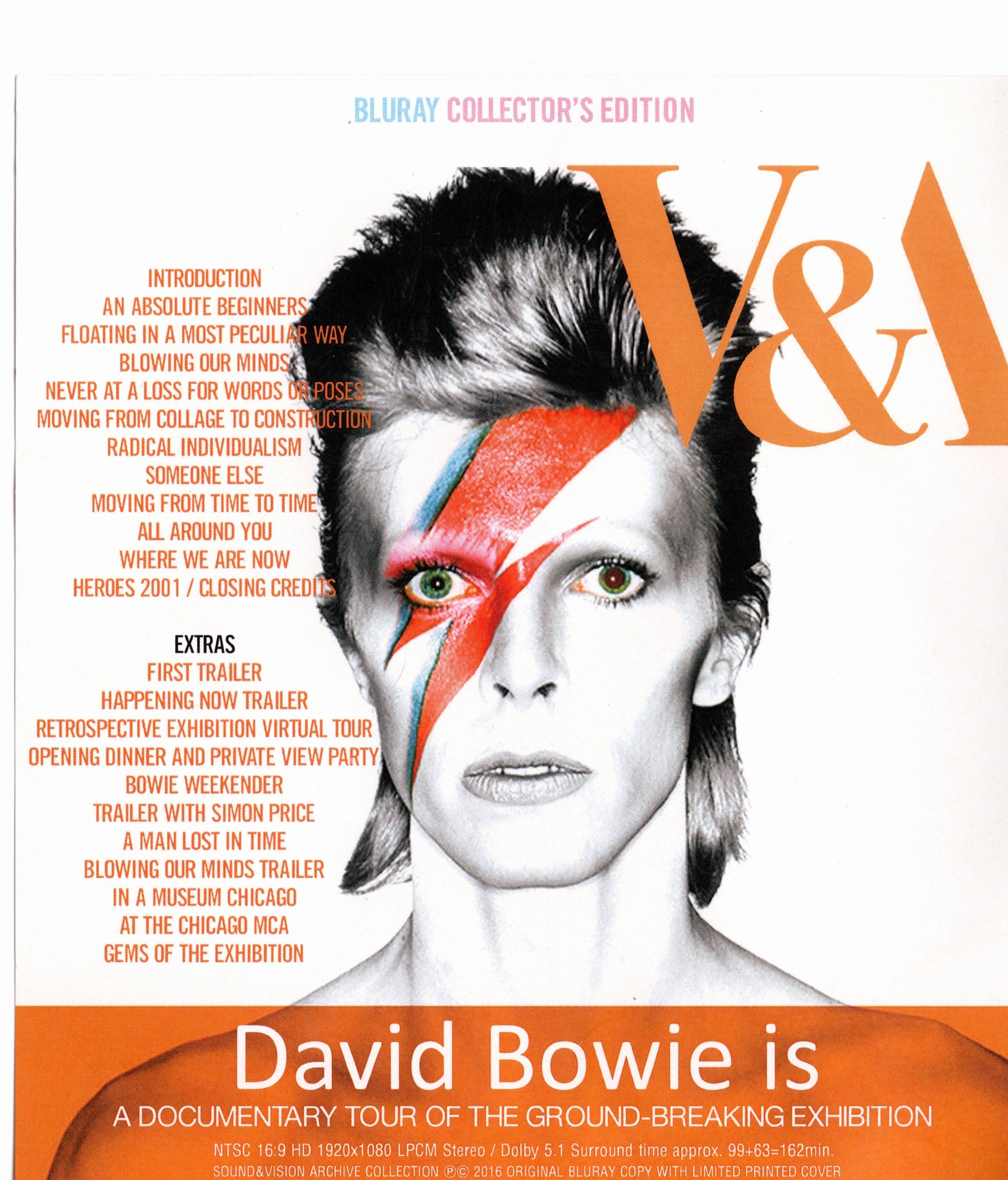 DAVID BOWIE IS - VICTORIA & ALBERT MUSEUM    (BLURAY)