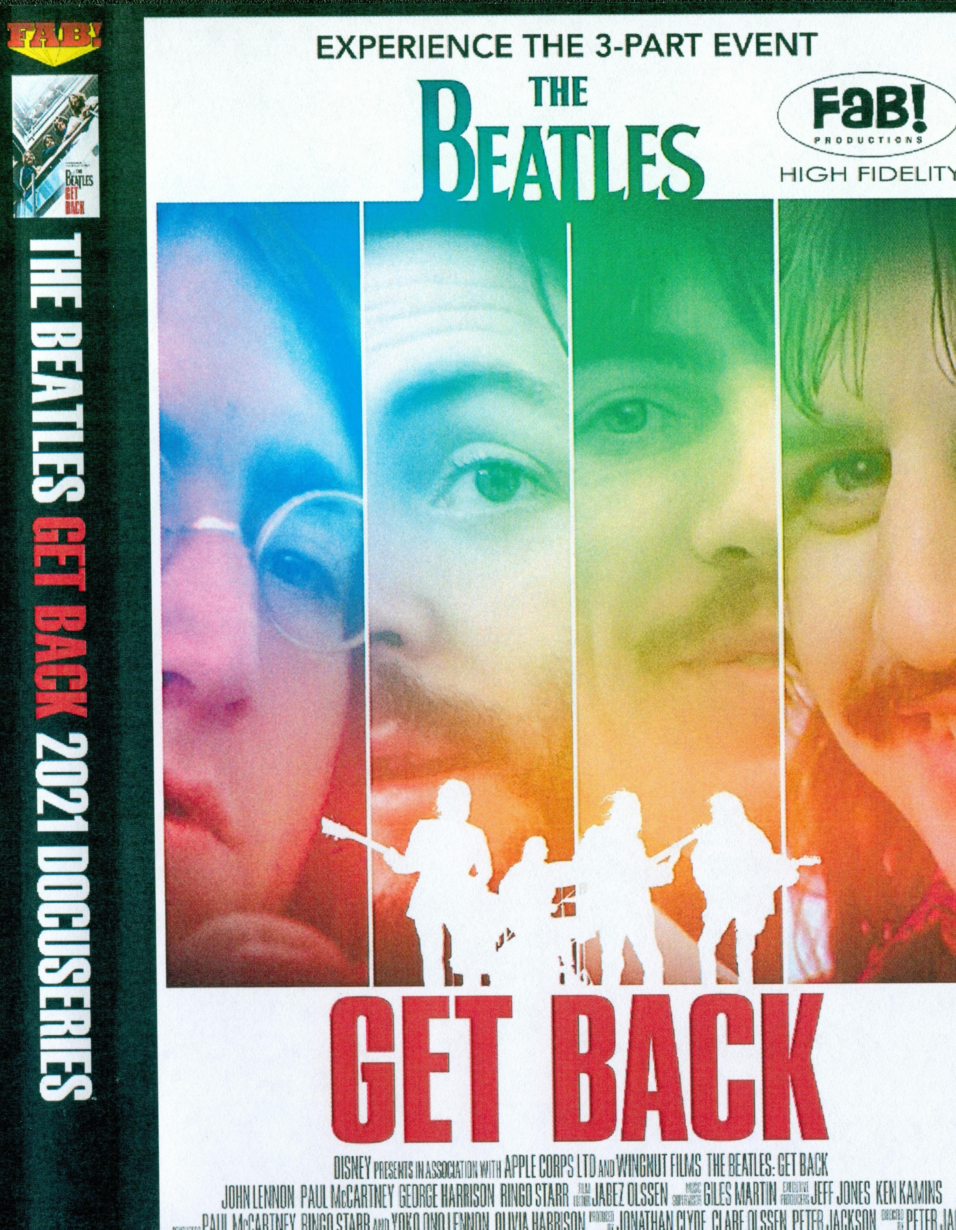 THE BEATLES - GET BACK - (3 DVD SET)