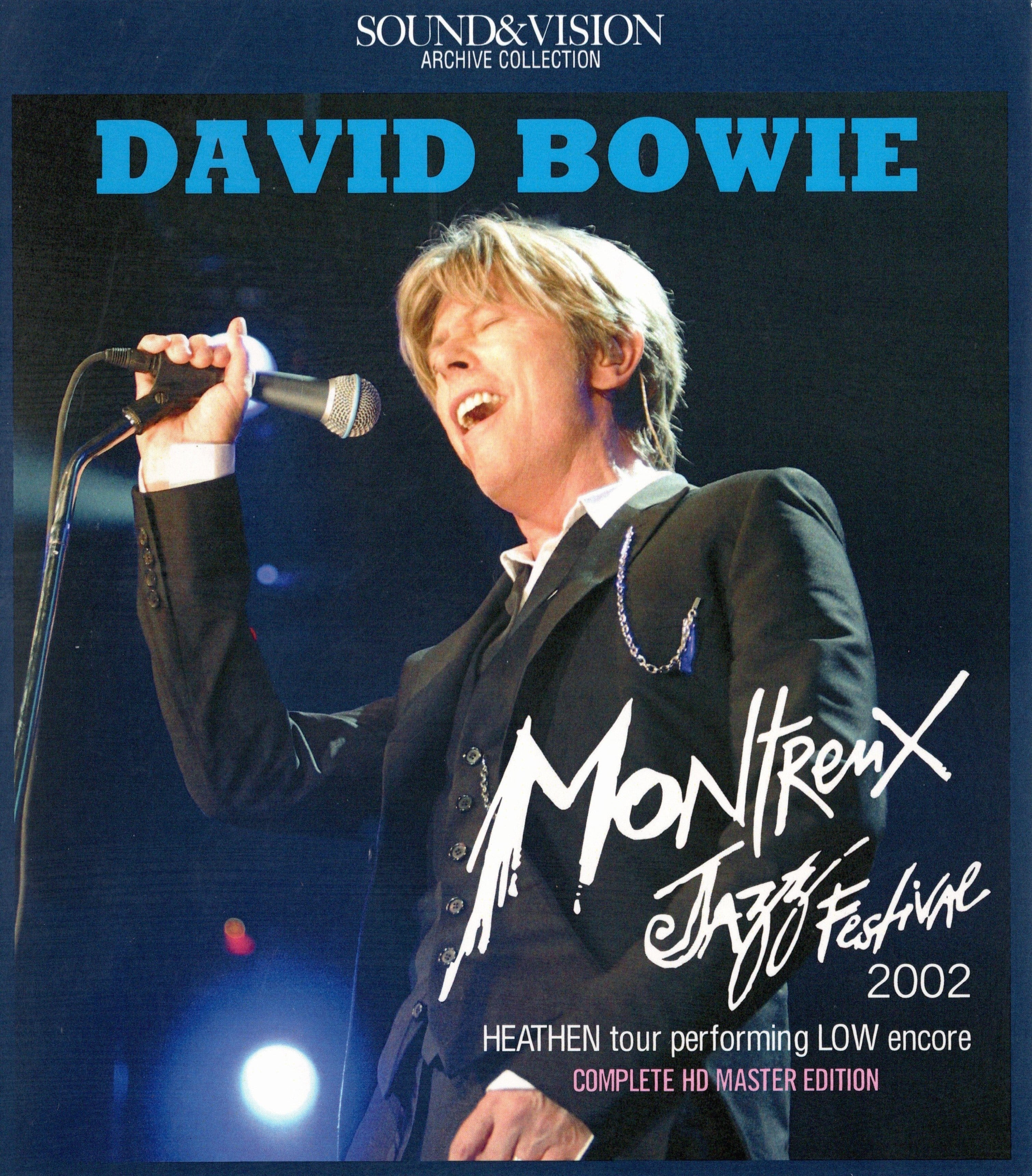 DAVID BOWIE - MONTREUX JAZZ FESTIVAL 2002   (BLURAY)