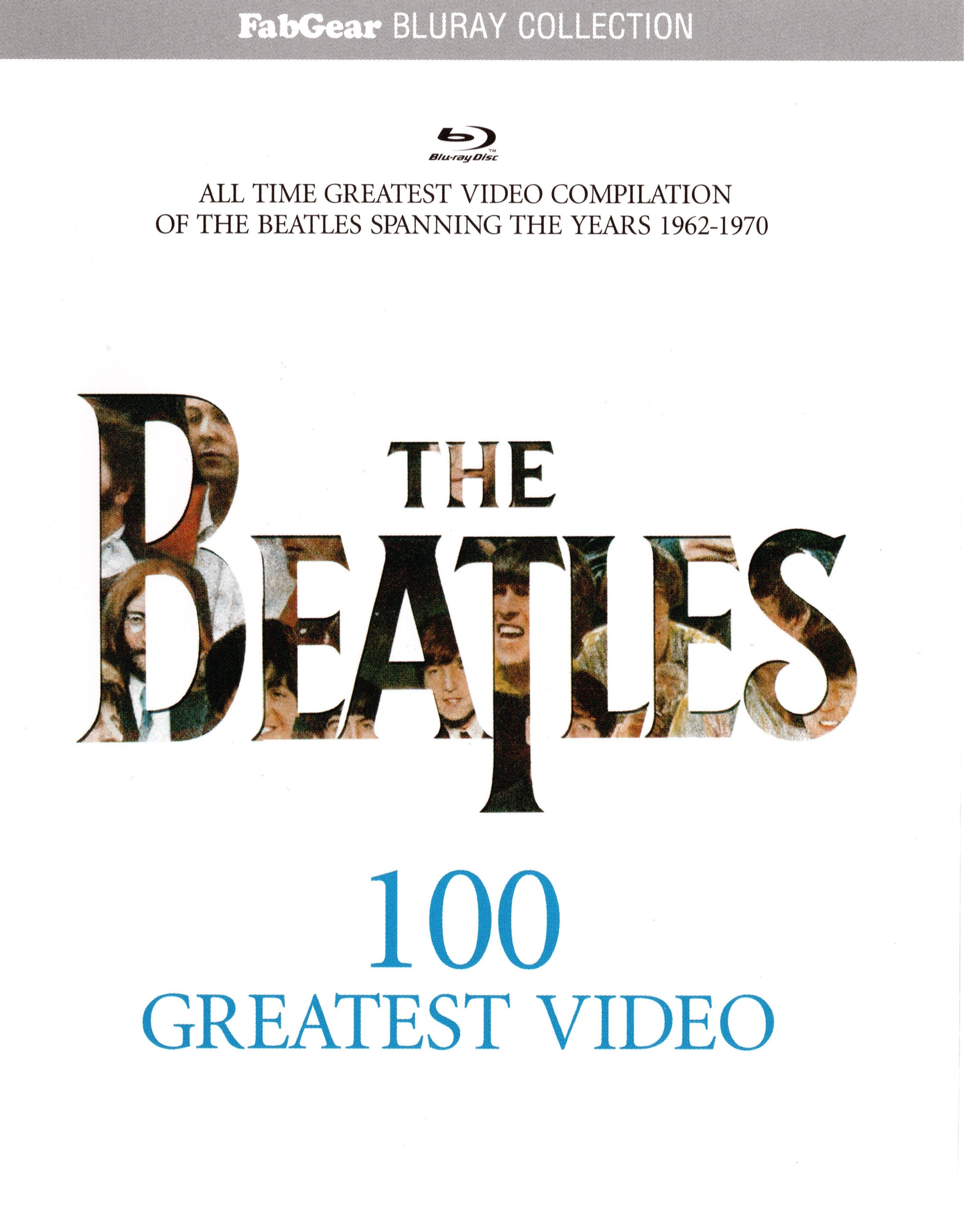 THE BEATLES - 100 GREATEST VIDEOS  (BLURAY)