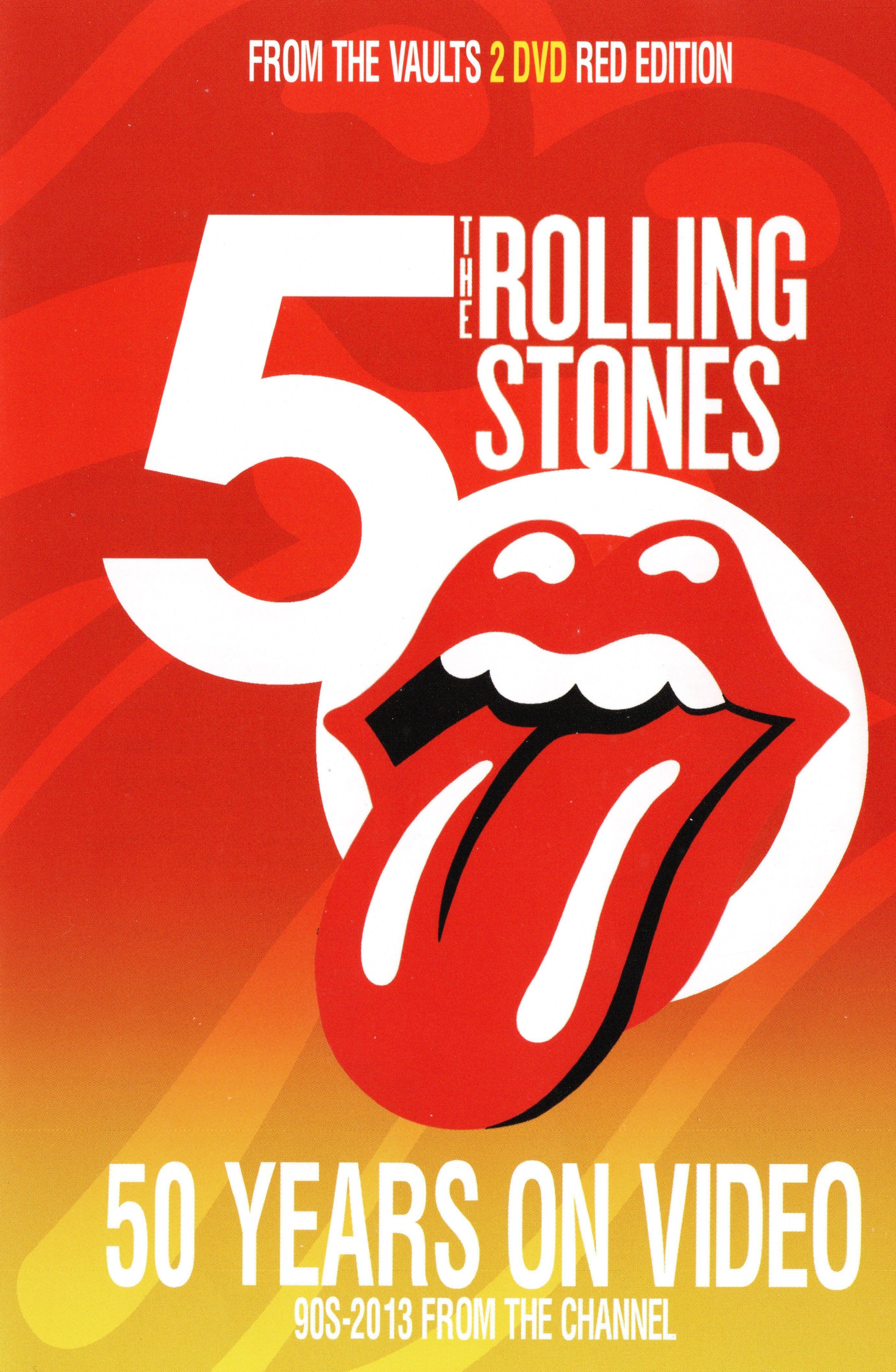 THE ROLLING STONES - 50 YEARS ON VIDEO (RED)    BLURAY