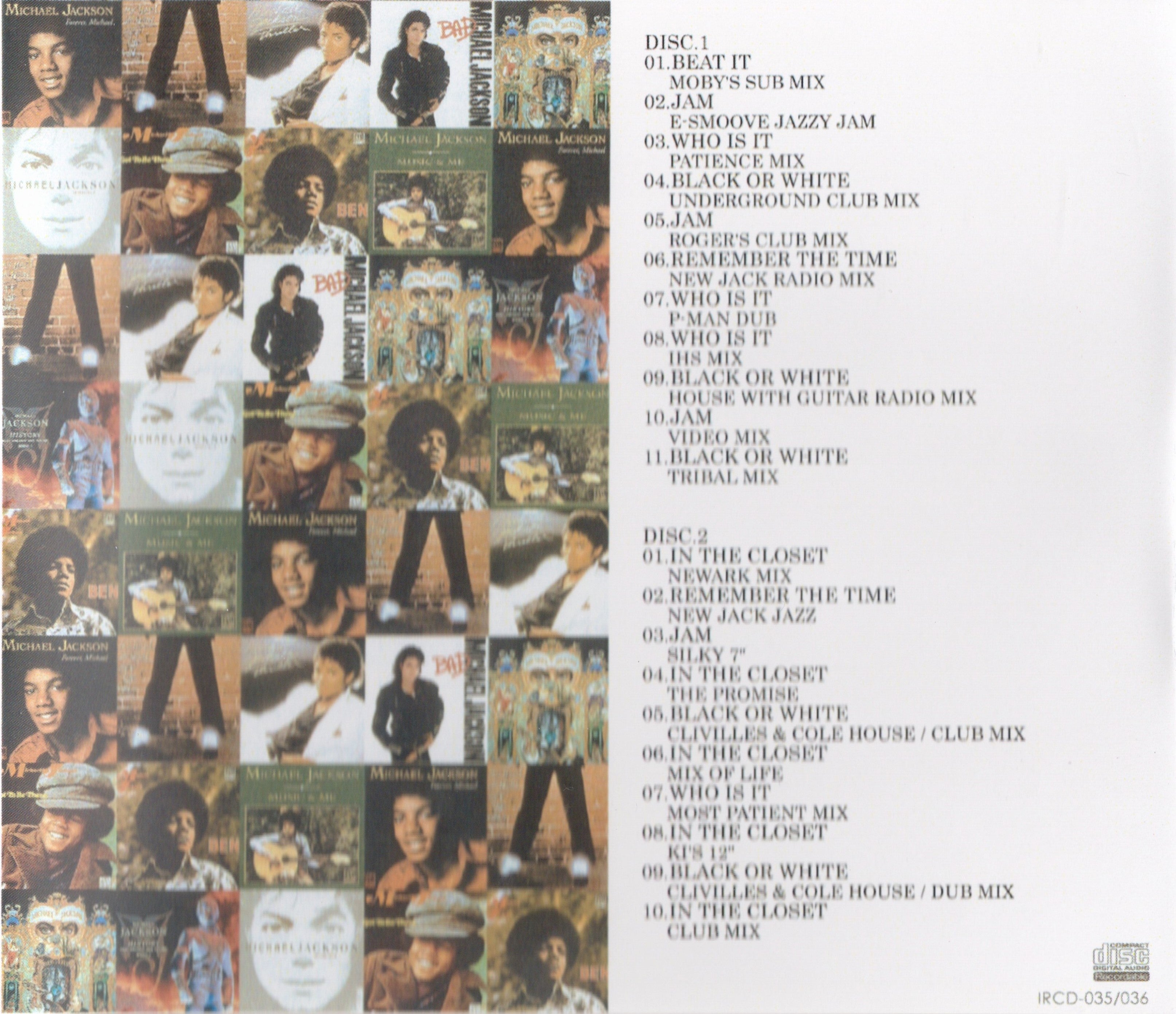 MICHAEL JACKSON - KING OF MIXES -      (CD)